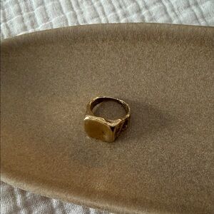 Simuero 18K Gold Plated Women’s Ring Size 7